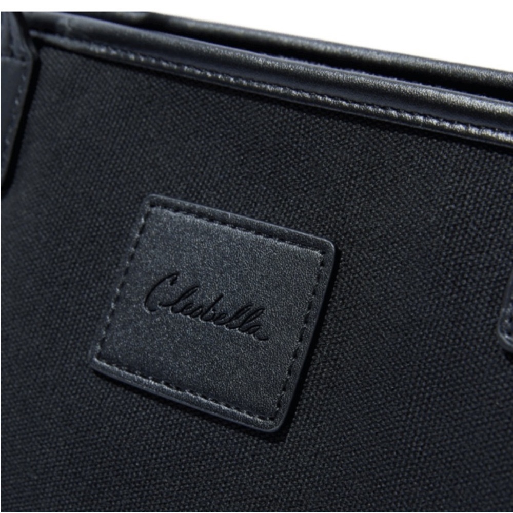 NWOT Cleobella Black Canvas Tote New in Bag - Picture 4 of 7